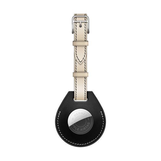 Etiqueta de equipaje AirTag Hermès - Negro