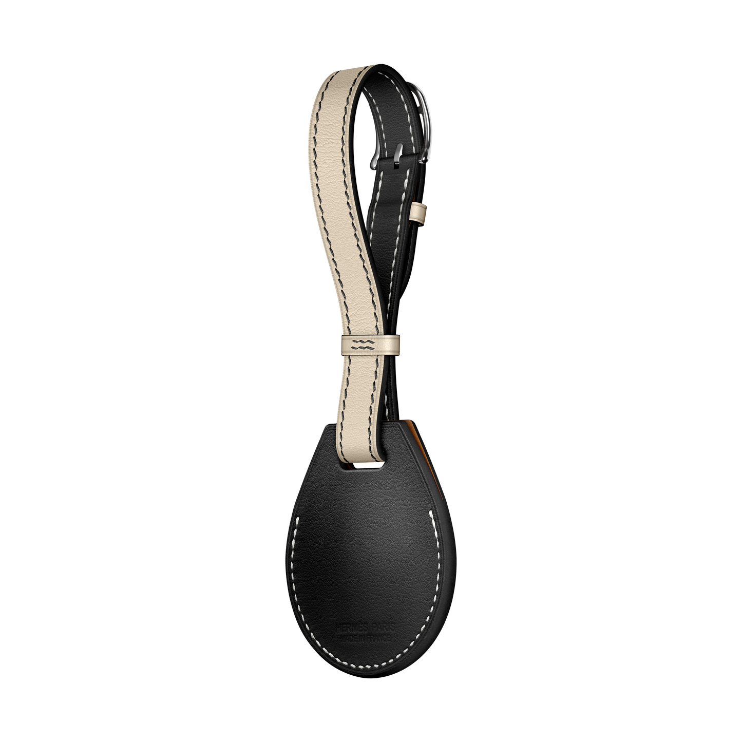 Etiqueta de equipaje AirTag Hermès - Negro