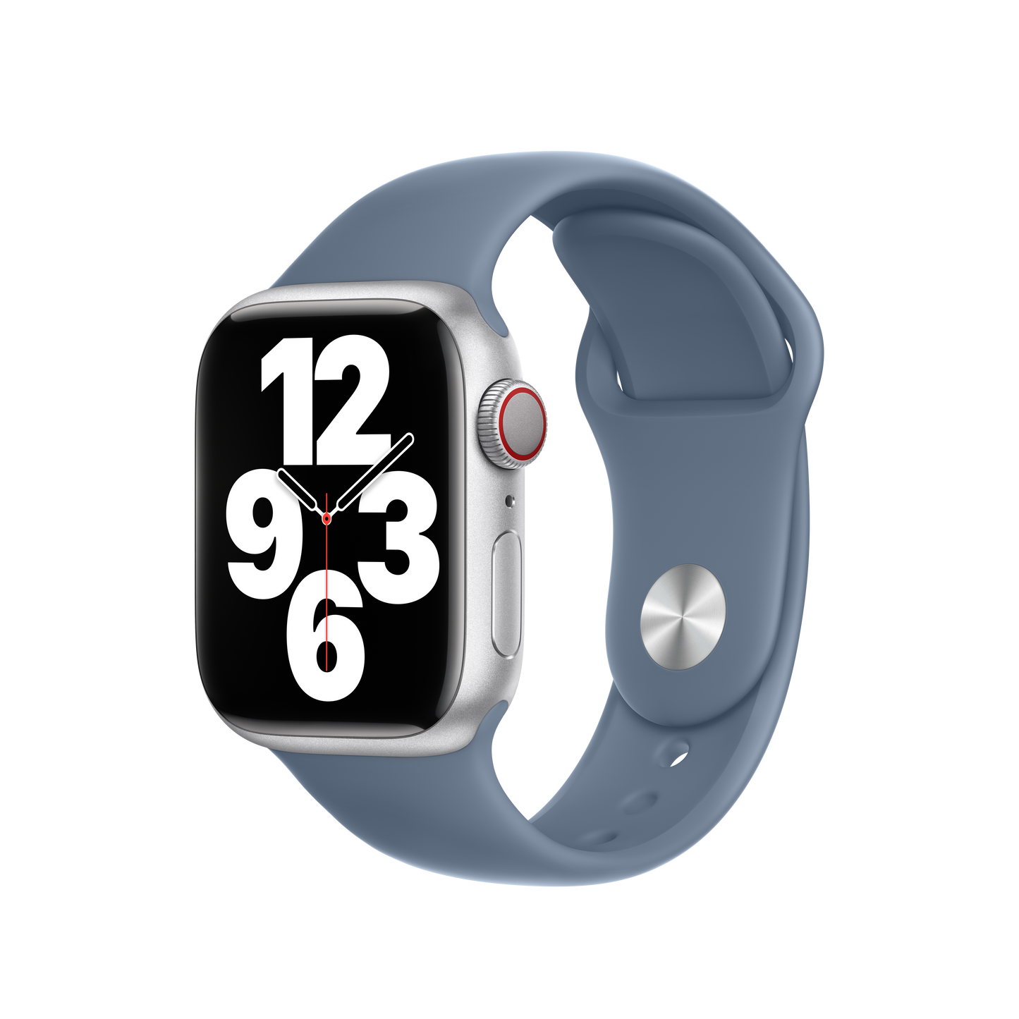 Correa deportiva azul pizarra de 41 mm - Talla S/M