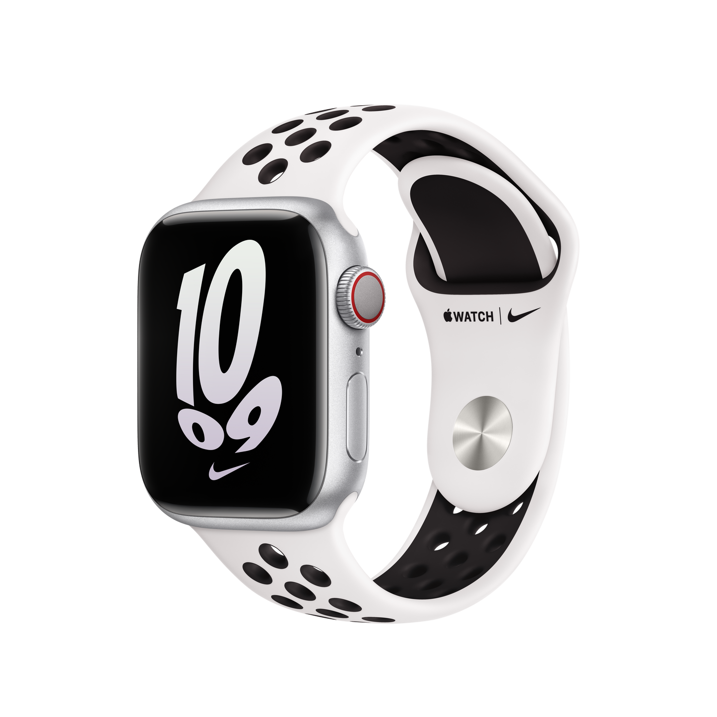 41mm Summit White/Black Nike Sport Band - S/M