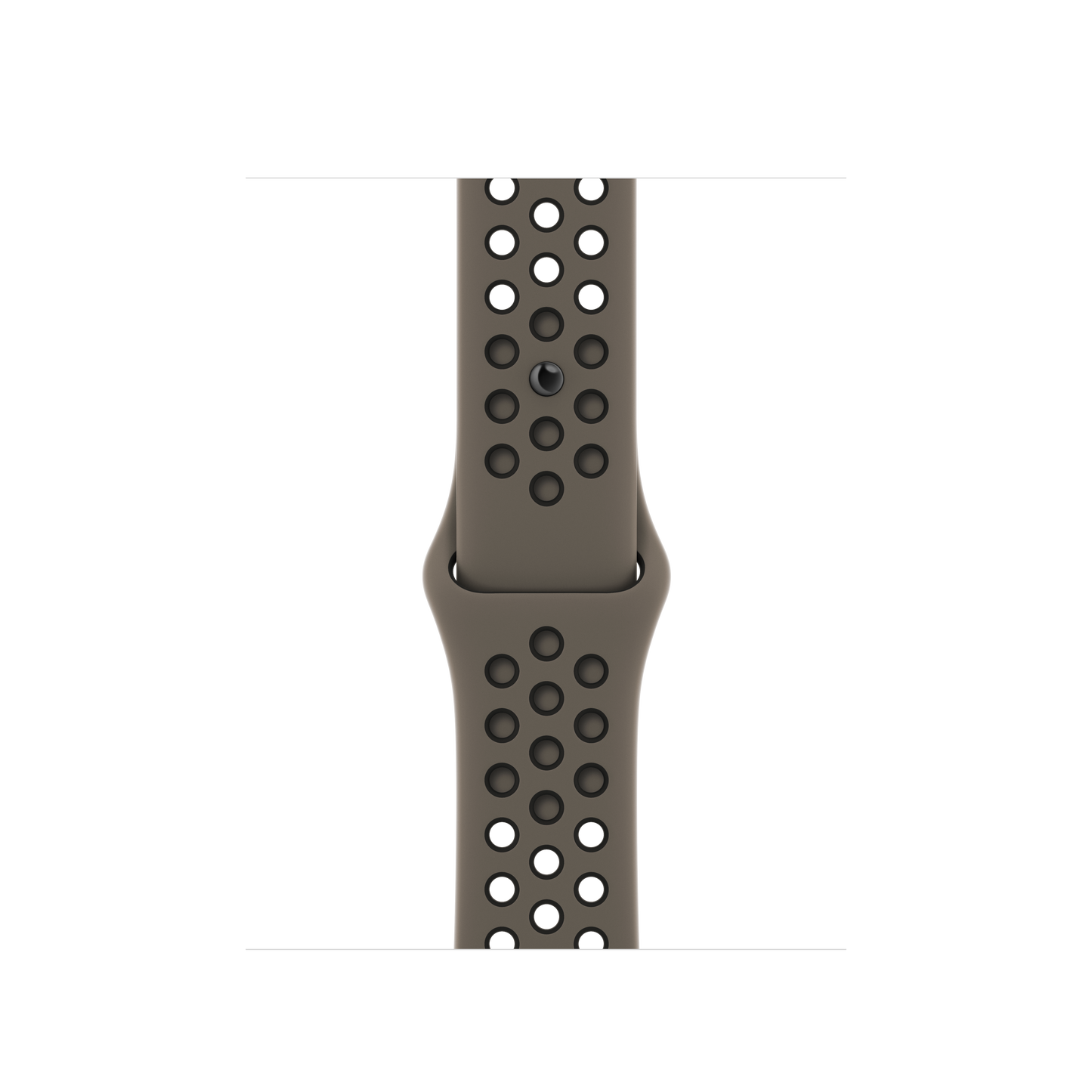 41mm Olive Gray/Black Nike Sport Band - S/M