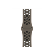 41mm Olive Gray/Black Nike Sport Band - S/M