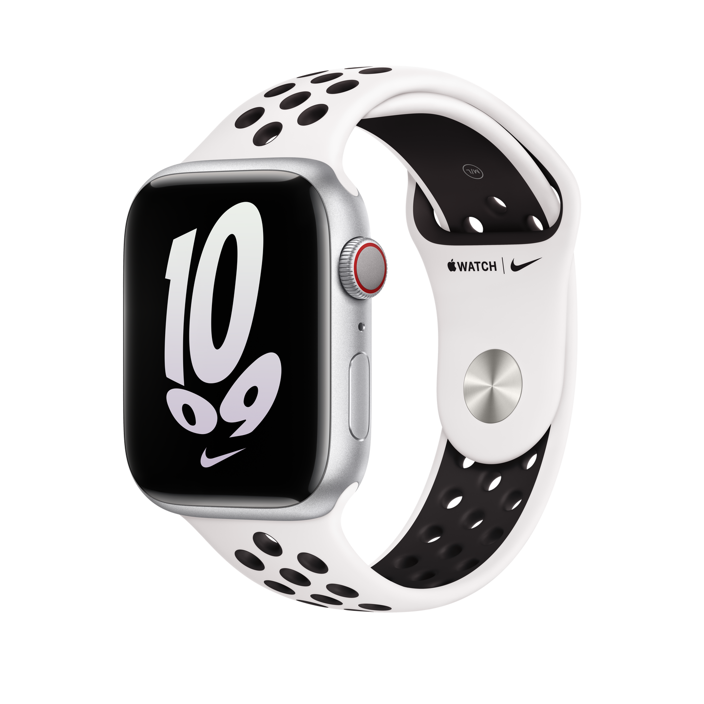 Correa deportiva Nike Summit White/Black de 45 mm (talla S/M)