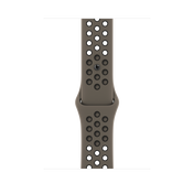 45mm Olive Gray/Black Nike Sport Band - S/M
