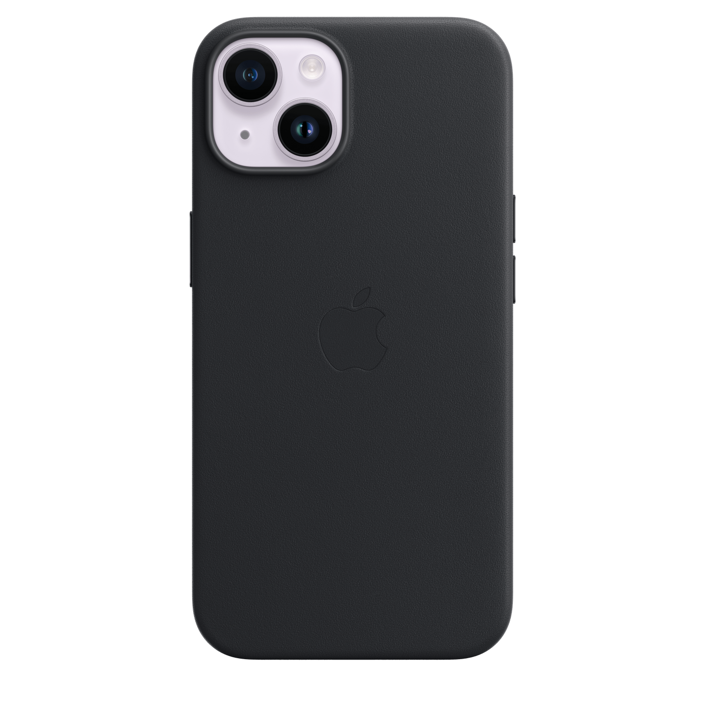 Funda de piel con MagSafe para iPhone 14 - Tinta