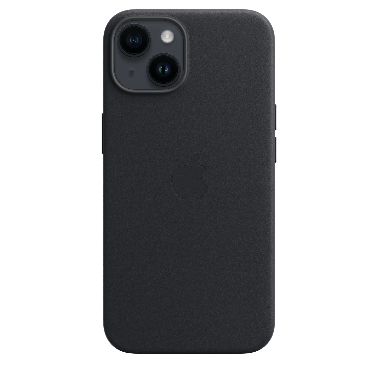 Funda de piel con MagSafe para iPhone 14 - Tinta