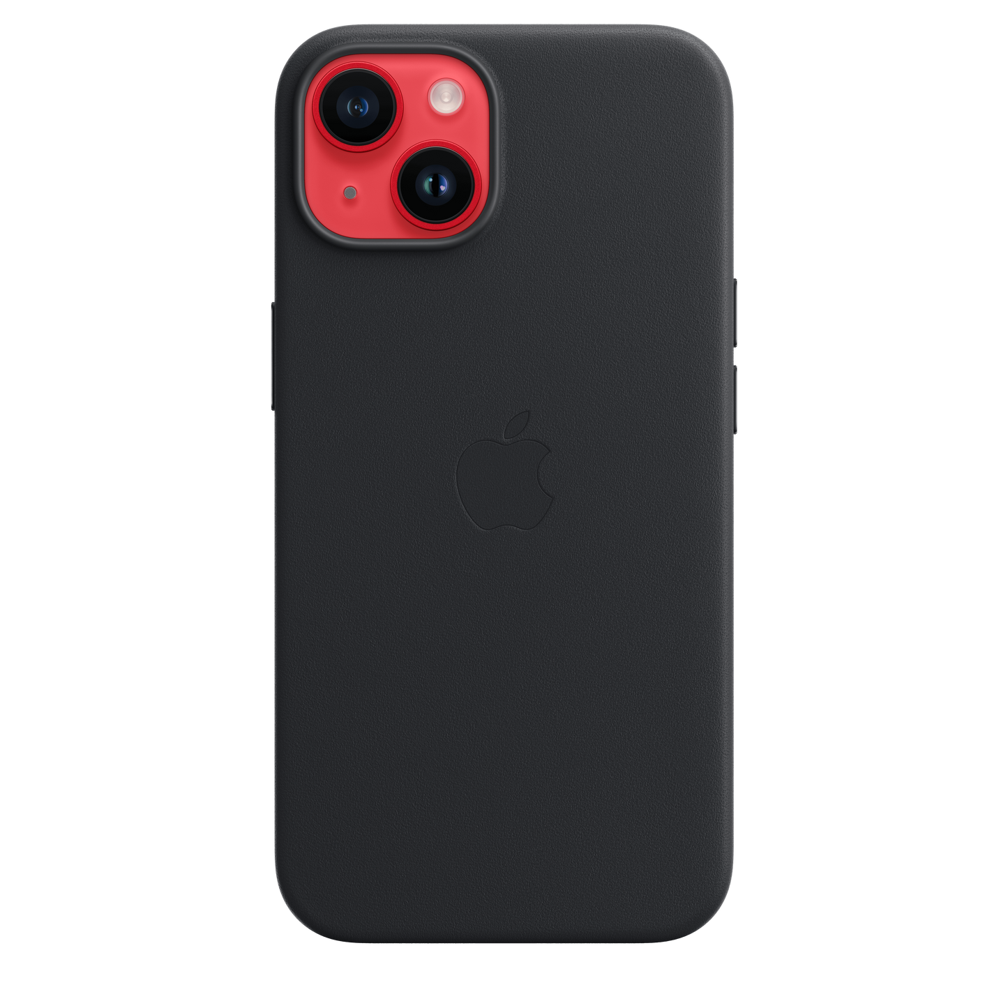 Funda de piel con MagSafe para iPhone 14 - Tinta