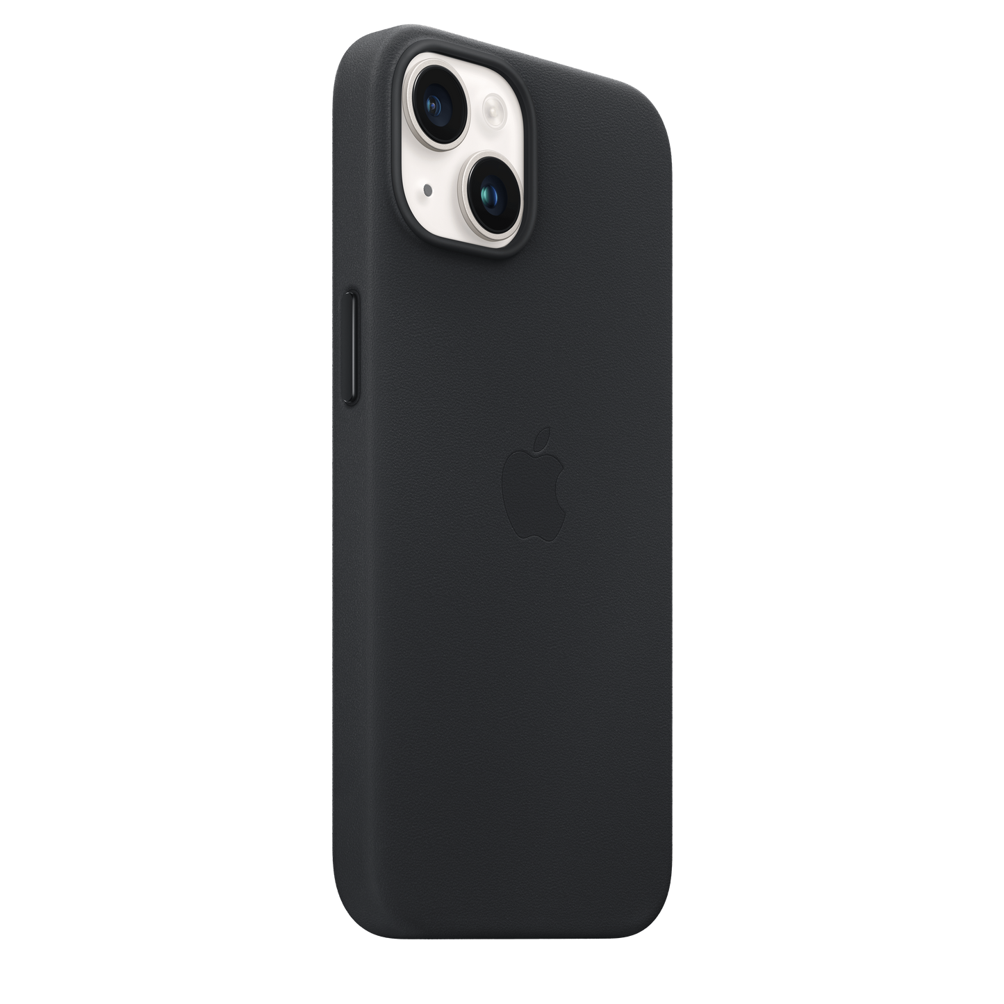 Funda de piel con MagSafe para iPhone 14 - Tinta