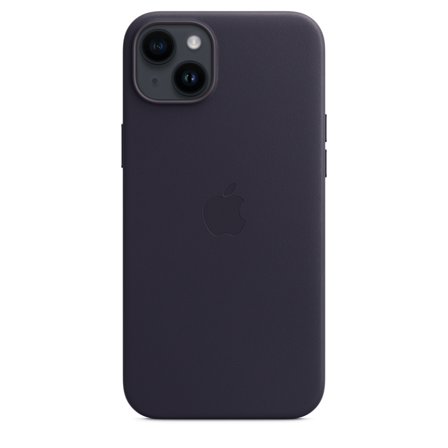 Funda de piel con MagSafe para iPhone 14 Plus - Medianoche