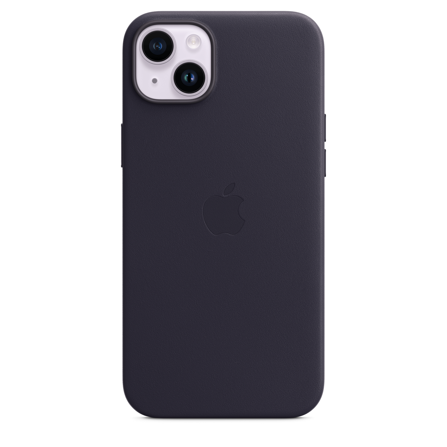 Funda de piel con MagSafe para iPhone 14 Plus - Medianoche
