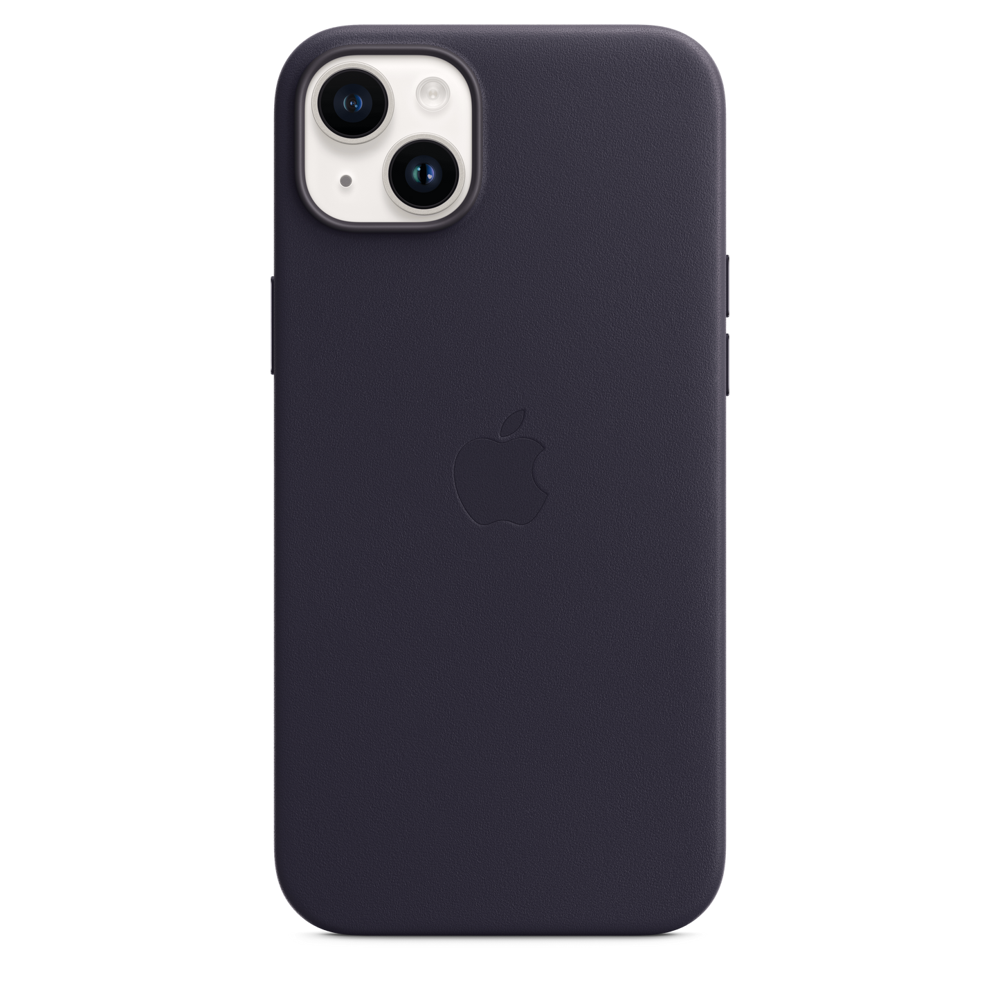 Funda de piel con MagSafe para iPhone 14 Plus - Medianoche
