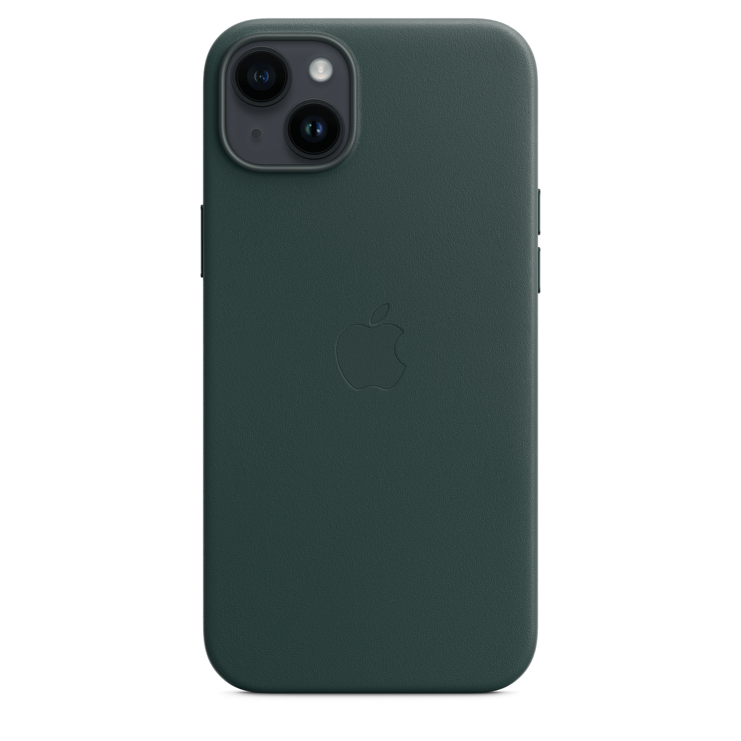 Funda de piel con MagSafe para iPhone 14 Plus - Verde bosque