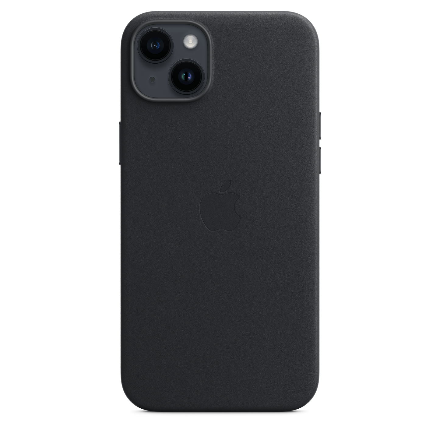 Funda de piel con MagSafe para iPhone 14 Plus - Tinta