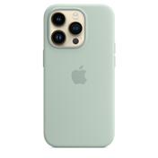 iPhone 14 Pro Silicone Case with MagSafe - Succulent