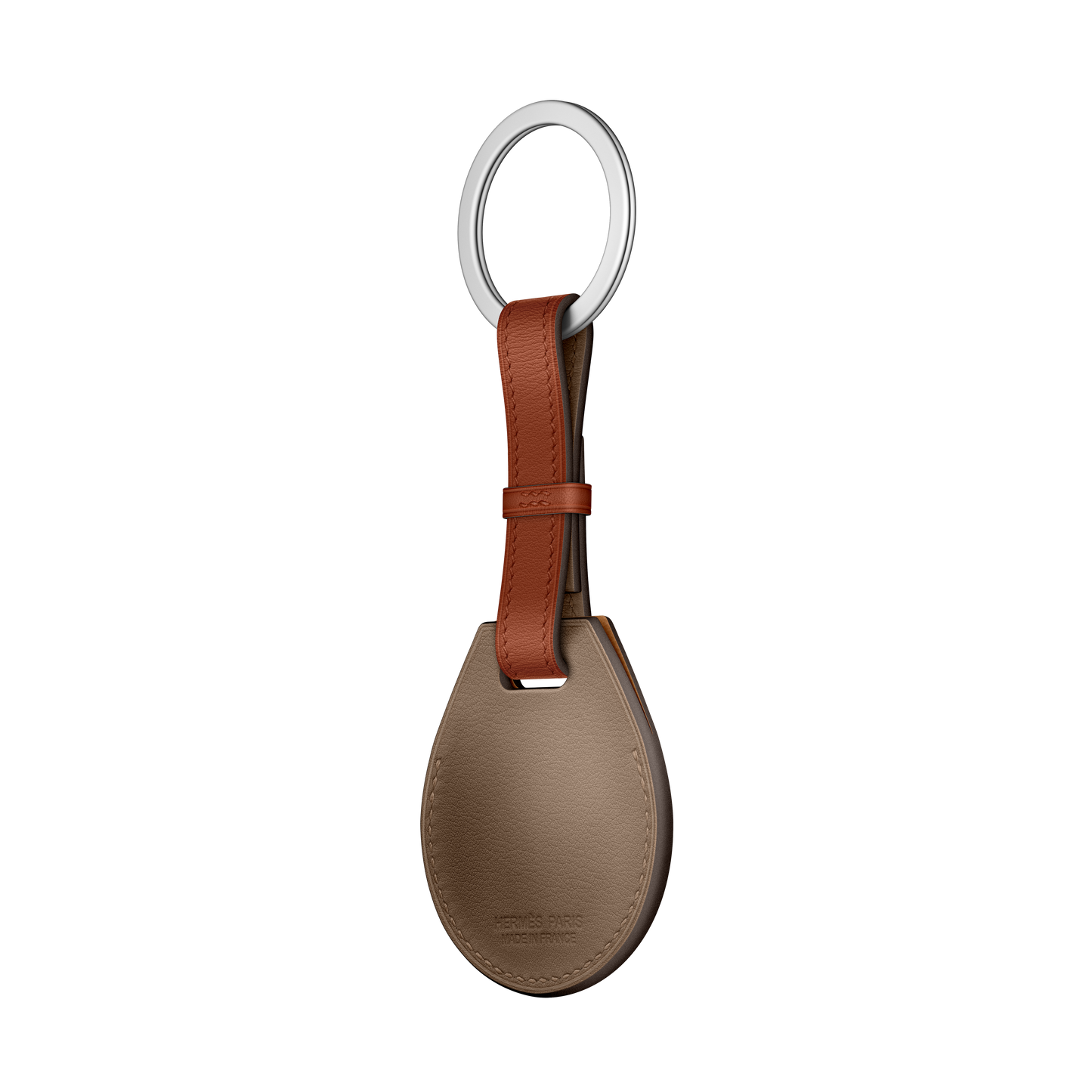 Charm para bolso AirTag Hermès - Beige de Weimar