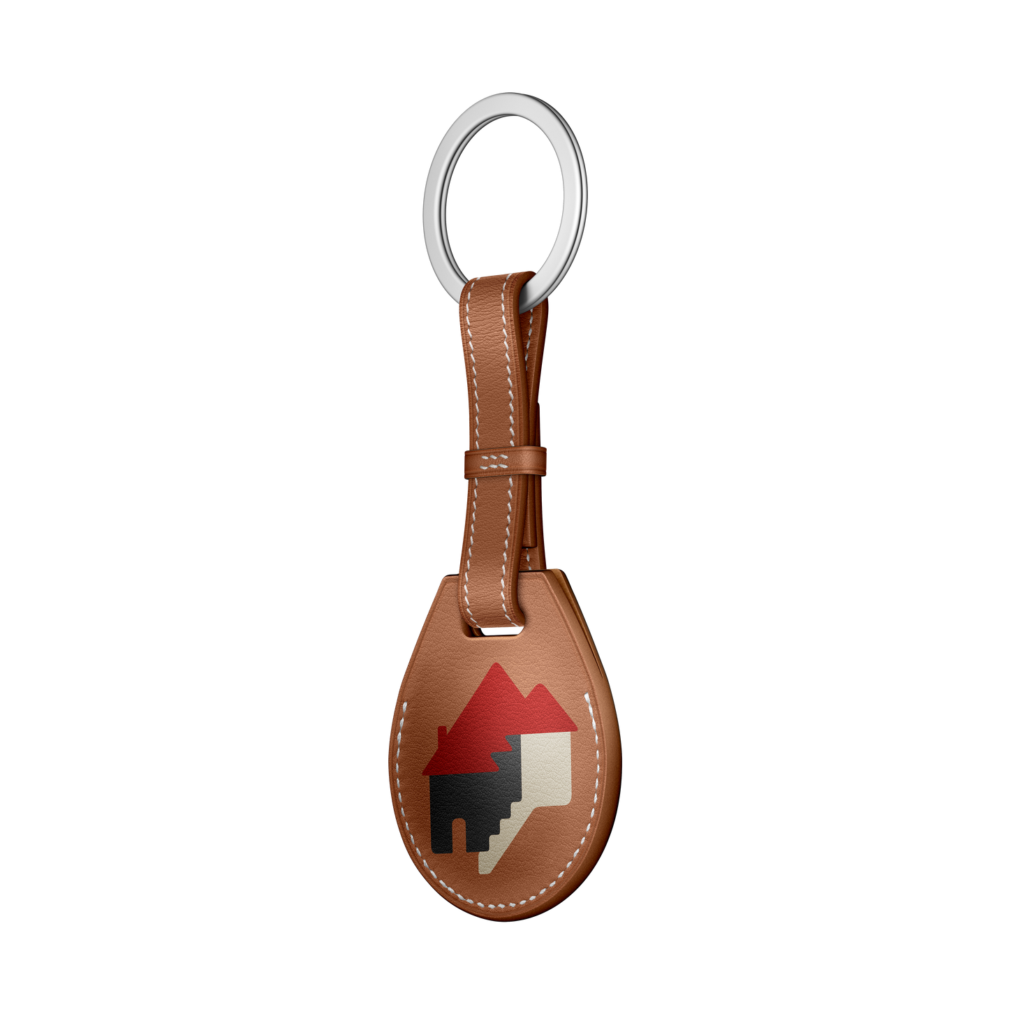 Charm para bolso AirTag Hermès - Vert Rousseau