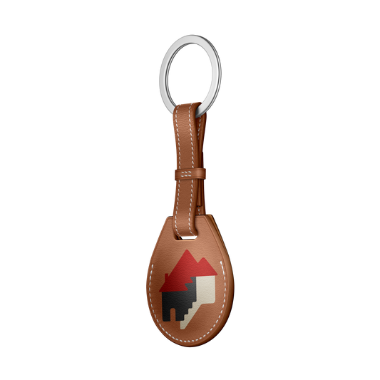 Charm para bolso AirTag Hermès - Vert Rousseau