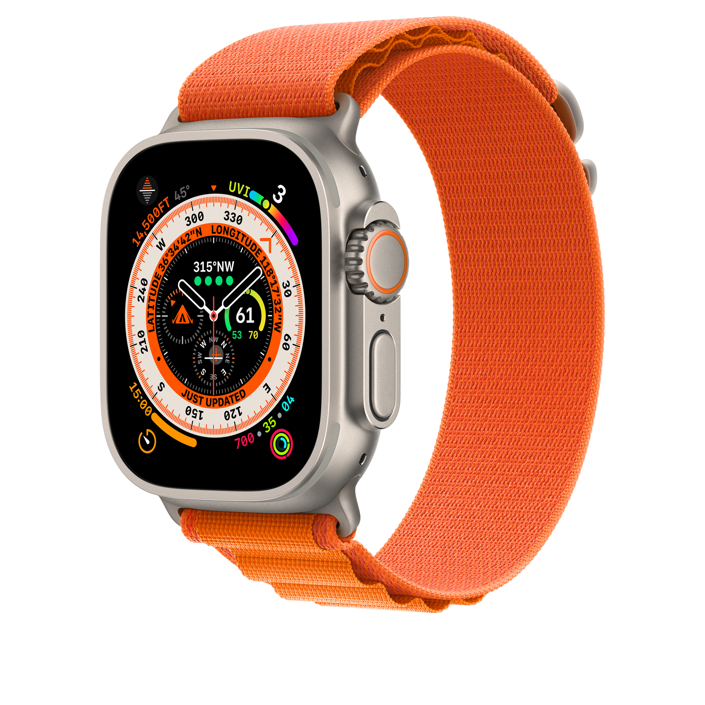 49mm Orange Alpine Loop - Large