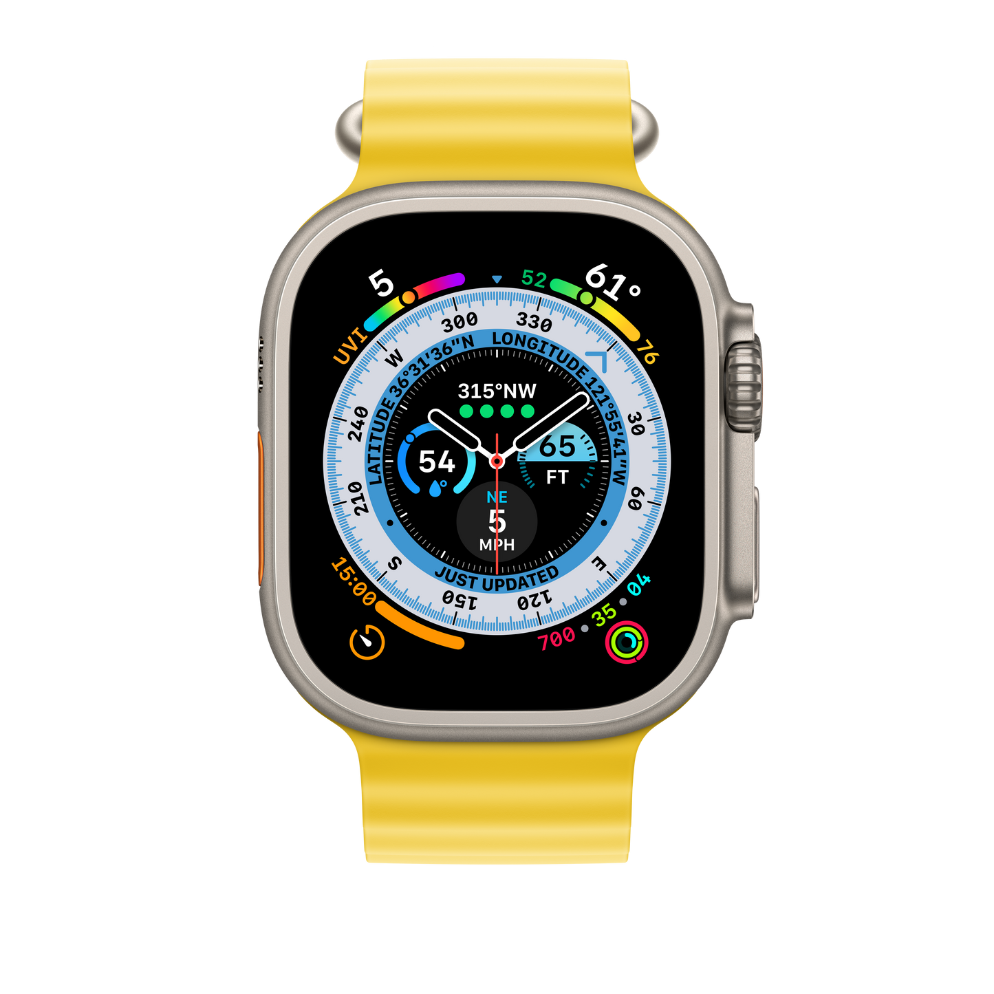 49mm Yellow Ocean Band Extension