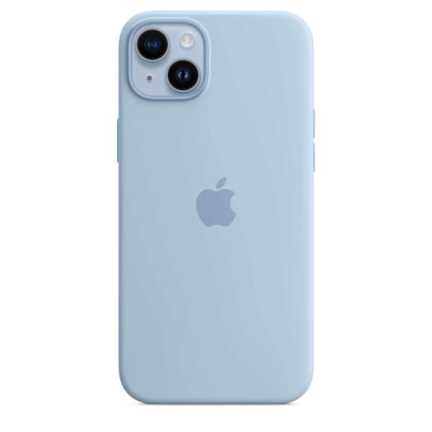 Funda de silicona para iPhone 14 Plus con MagSafe - Sky