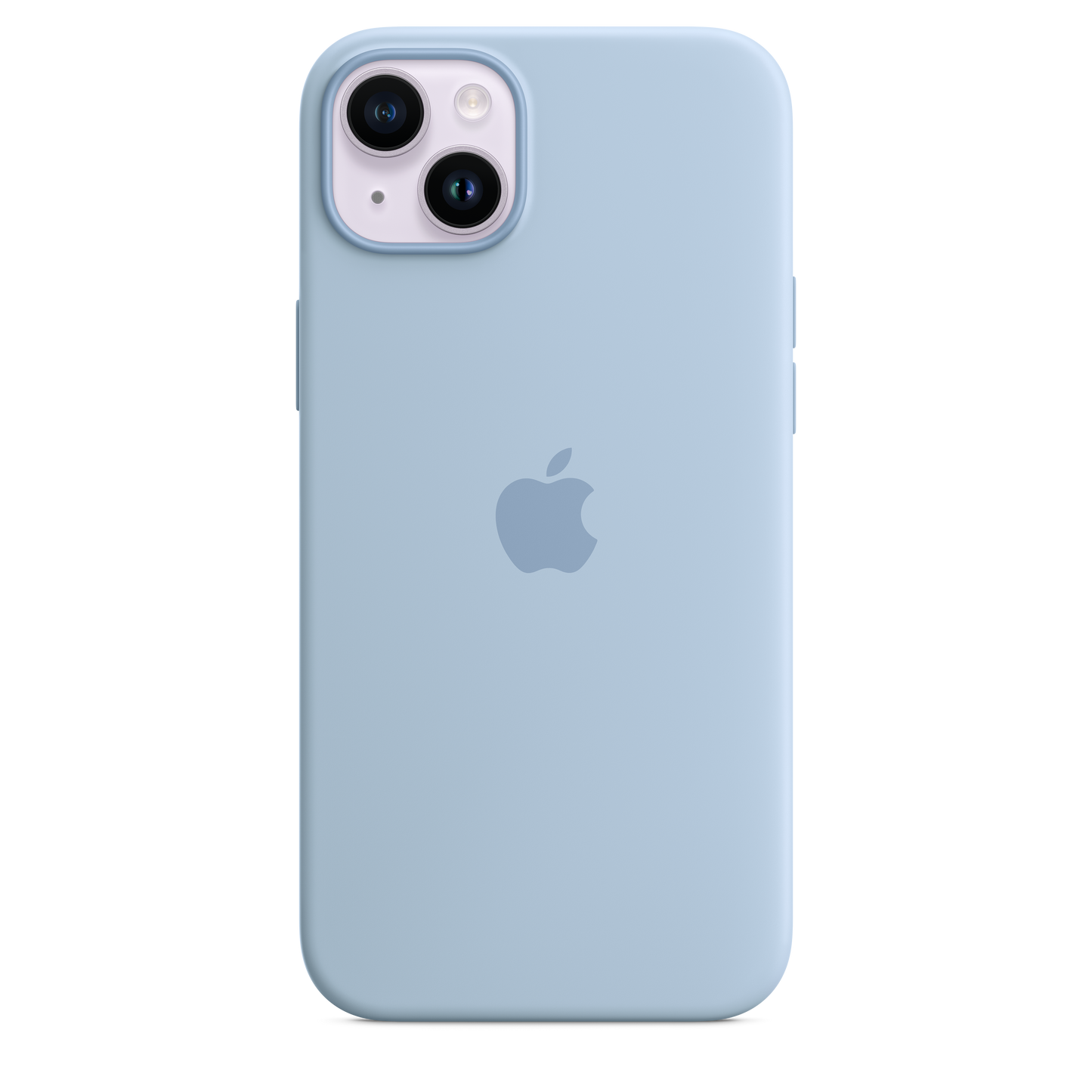 Funda de silicona para iPhone 14 Plus con MagSafe - Sky