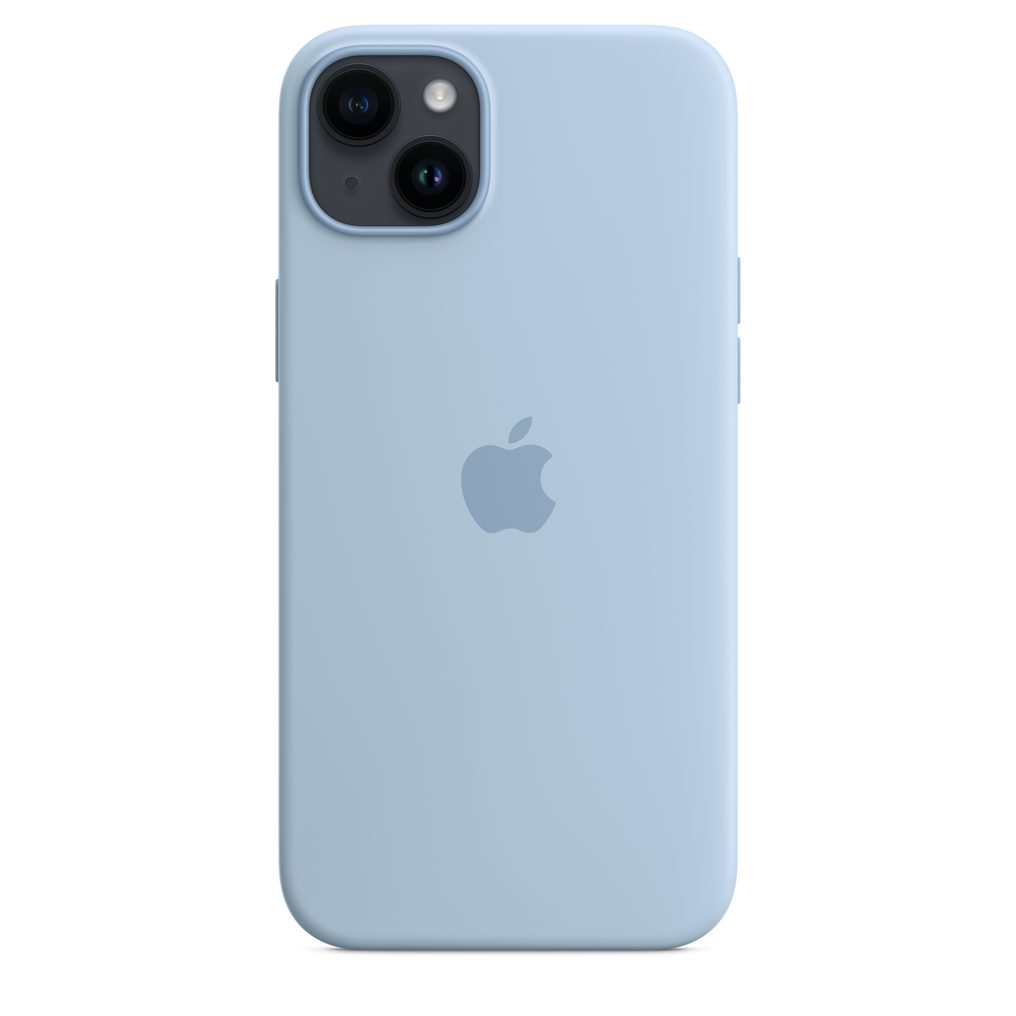 Funda de silicona para iPhone 14 Plus con MagSafe - Sky