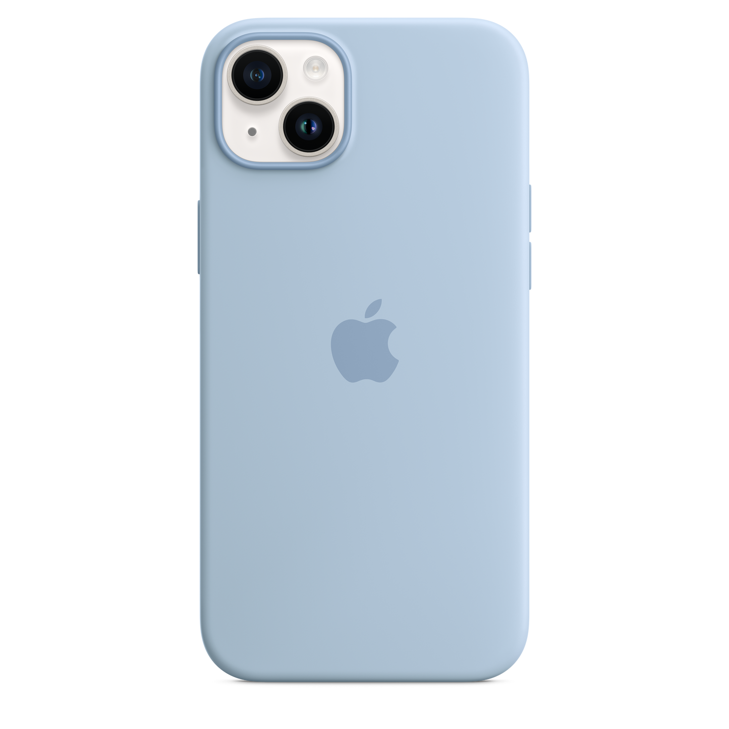Funda de silicona para iPhone 14 Plus con MagSafe - Sky