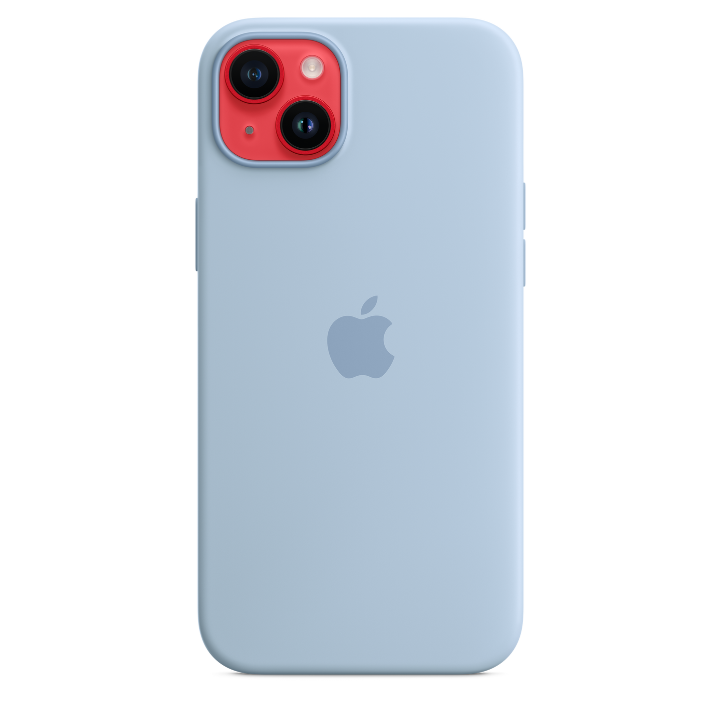 Funda de silicona para iPhone 14 Plus con MagSafe - Sky