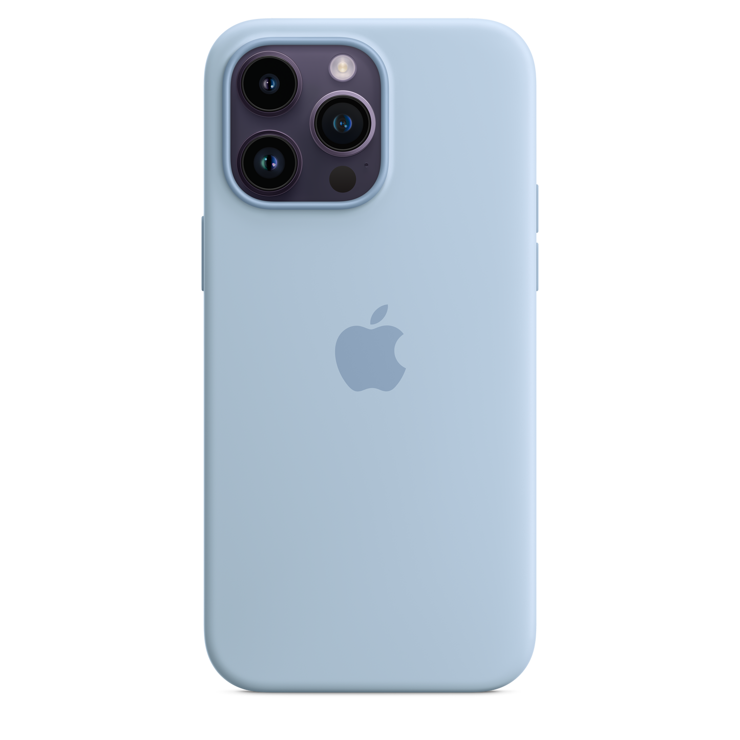 Funda de silicona con MagSafe para iPhone 14 Pro Max - Sky