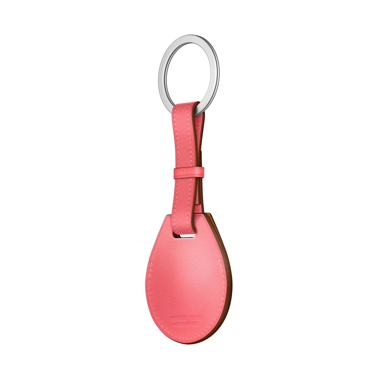 Llavero AirTag Hermès - Rosa Azalée