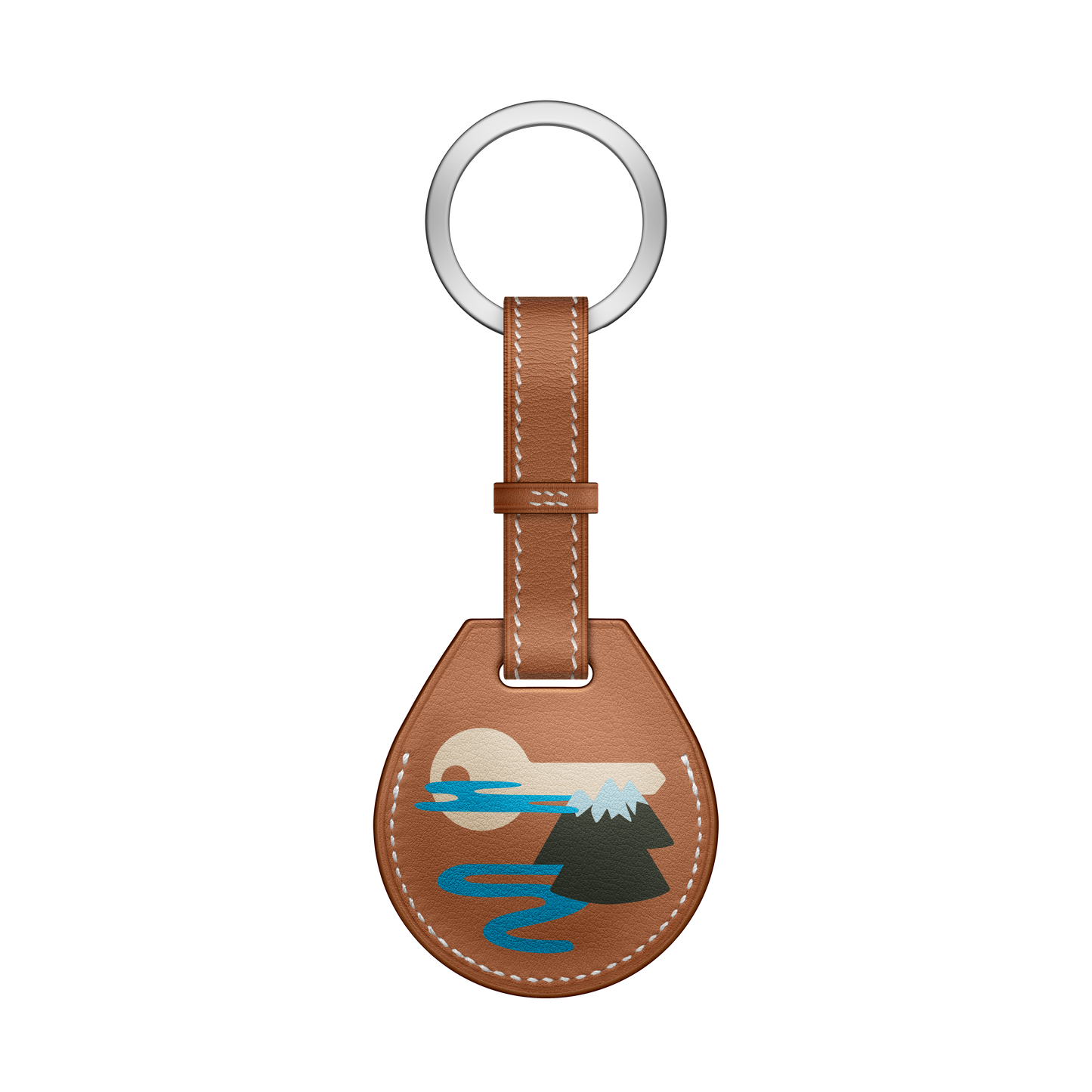 Llavero AirTag Hermès – Montagne