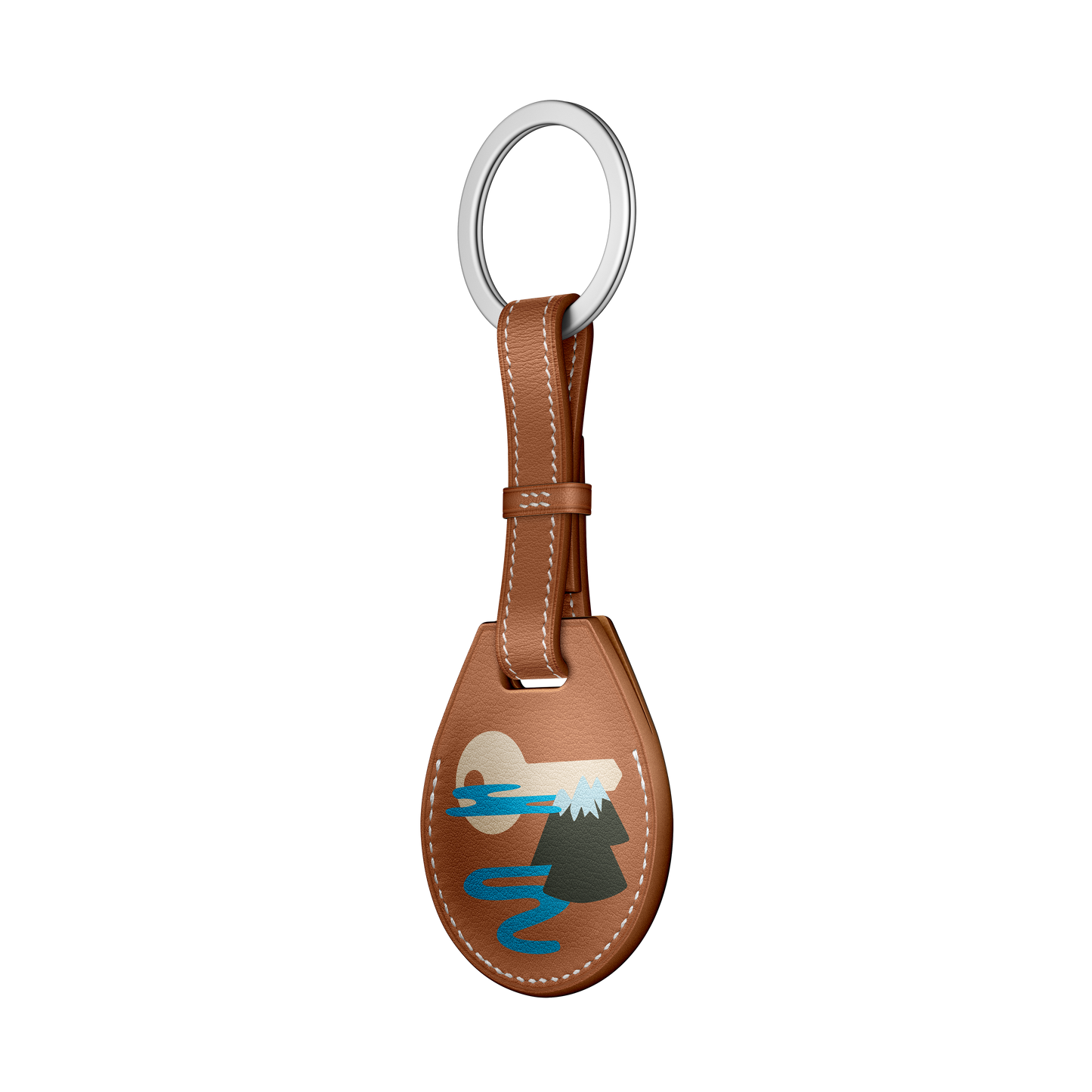 Llavero AirTag Hermès – Montagne