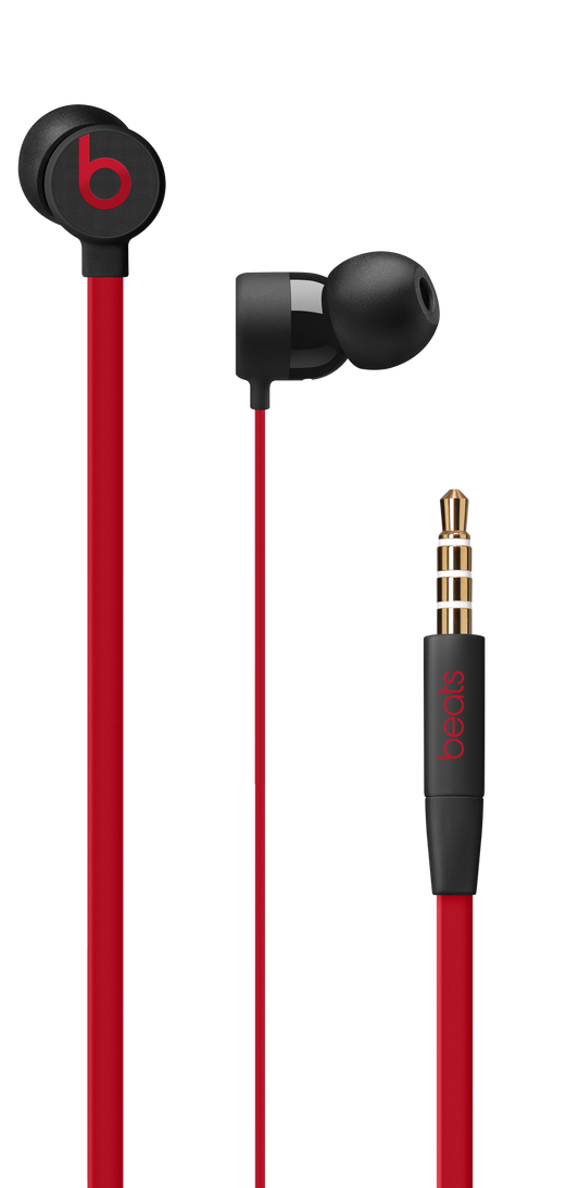 urBeats3 Earphones with 3.5 mm Plug - The Beats Decade Collection - Defiant Black-Red