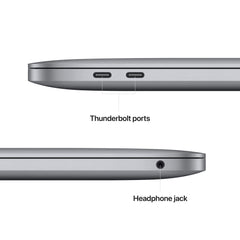 13-inch MacBook Pro: Apple M2 chip with 8‑core CPU and 10‑core GPU, 256GB SSD - Space Gray