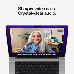 14-inch MacBook Pro: Apple M1 Pro chip with 8‑core CPU and 14‑core GPU, 512GB SSD - Silver