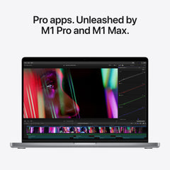 14-inch MacBook Pro: Apple M1 Pro chip with 10‑core CPU and 16‑core GPU, 1TB SSD - Space Gray