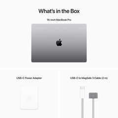 MacBook Pro de 16 pulgadas: chip Apple M2 Pro con CPU de 12 núcleos y GPU de 19 núcleos, SSD de 512 GB - Gris espacial