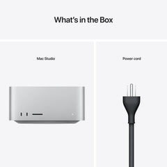 Mac Studio: chip Apple M1 Ultra con CPU de 20 núcleos y GPU de 48 núcleos, SSD de 1 TB