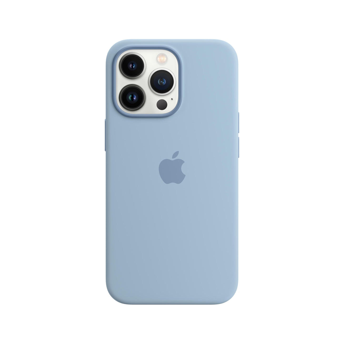 Funda de silicona para iPhone 13 Pro con MagSafe - Azul niebla