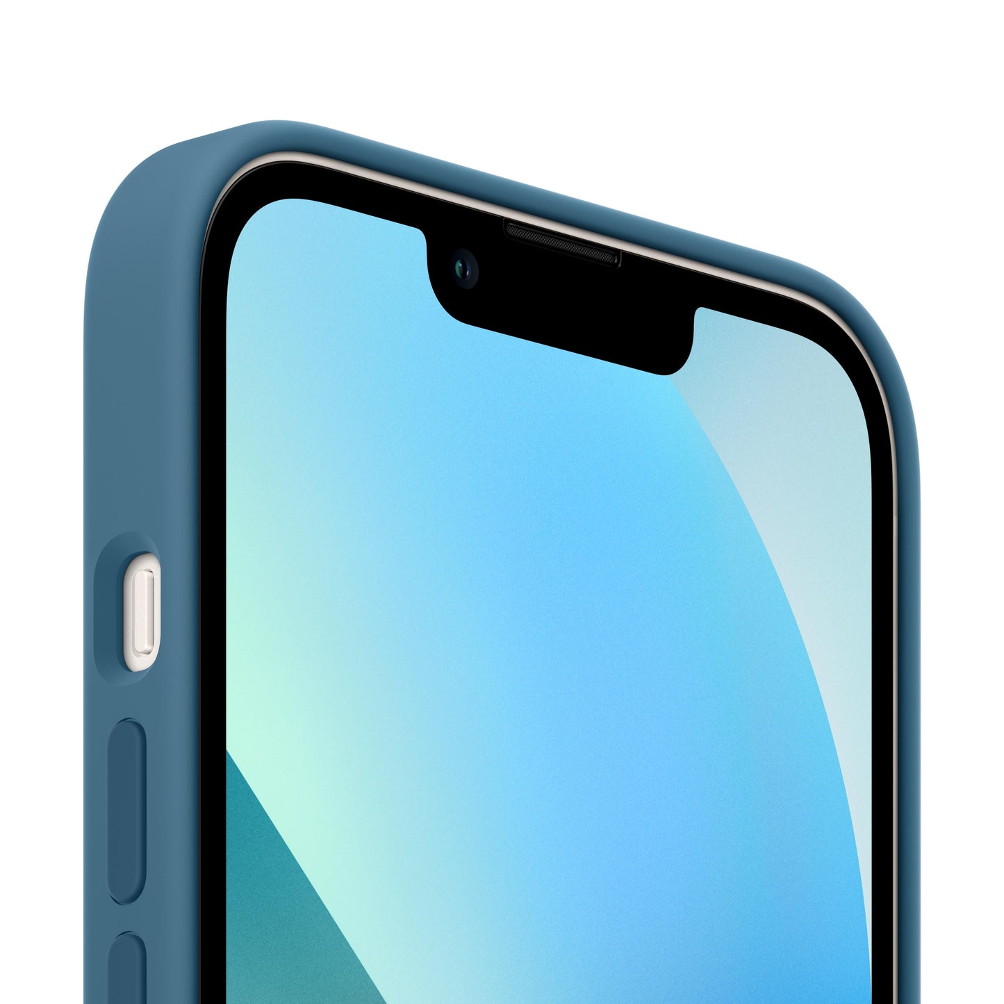 Funda de silicona para iPhone 13 con MagSafe - Blue Jay