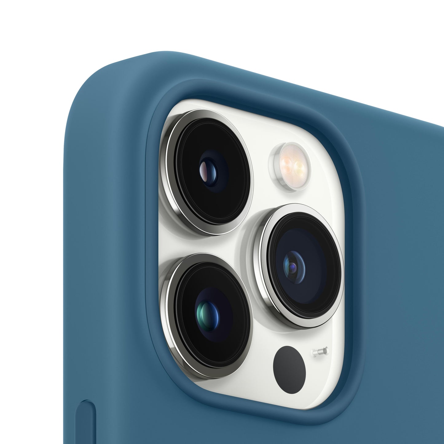 iPhone 13 Pro Max Silicone Case with MagSafe - Blue Jay