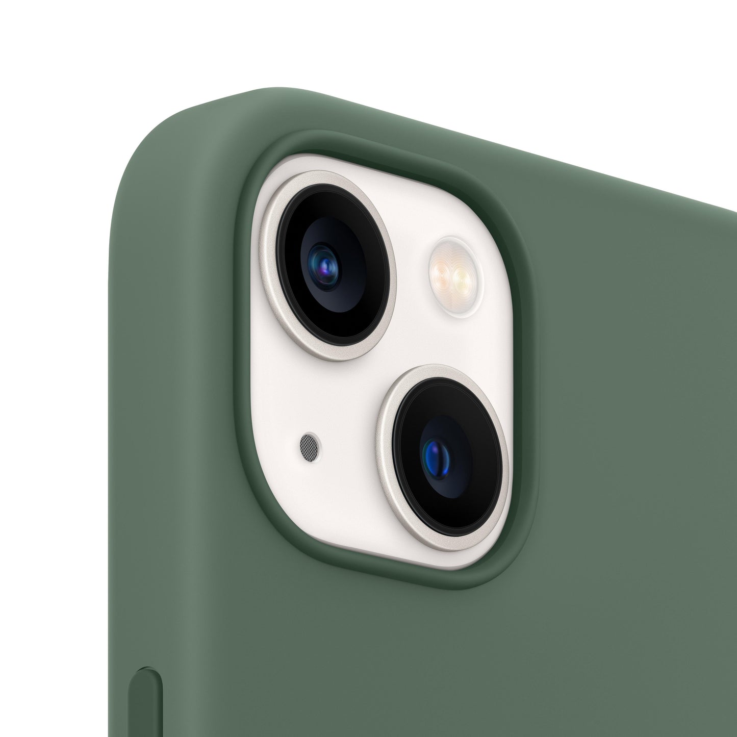 Funda de silicona para iPhone 13 con MagSafe - Eucalipto