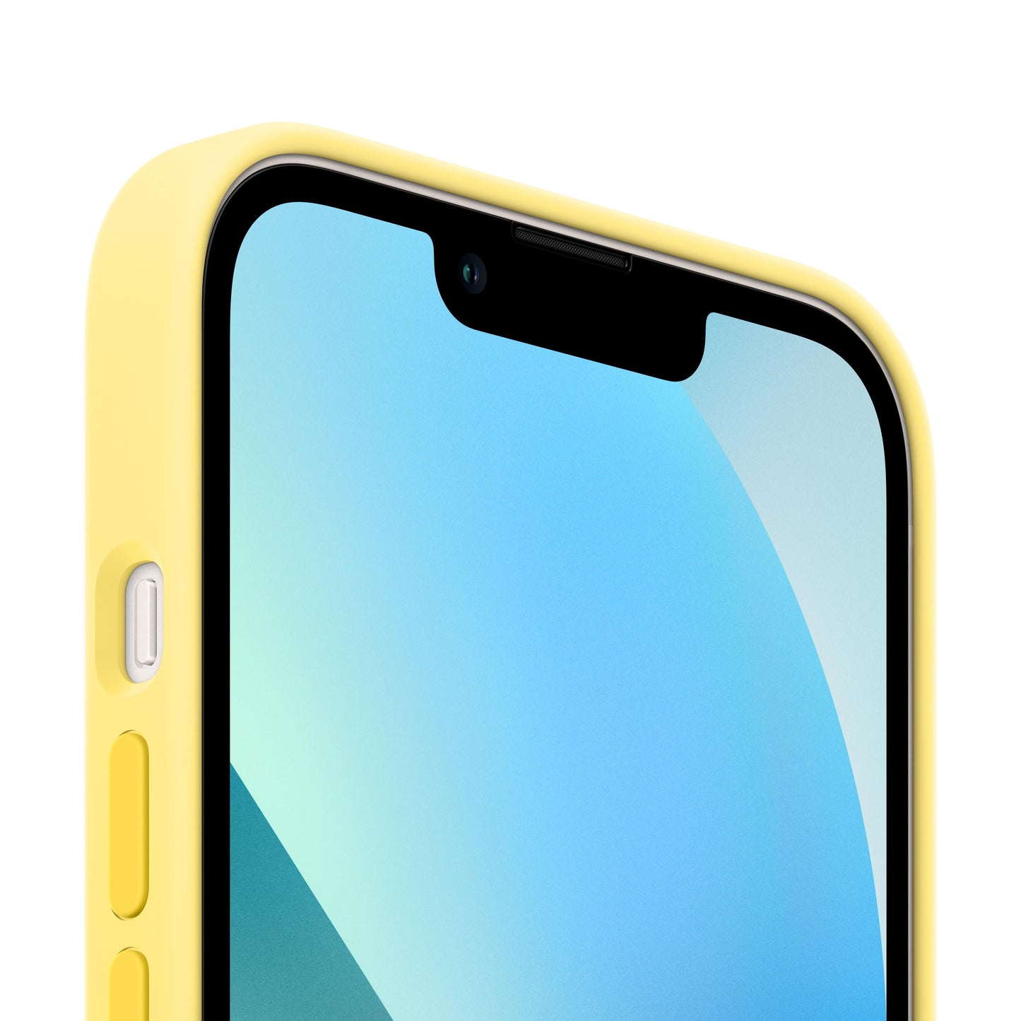 Funda de silicona para iPhone 13 con MagSafe - Lemon Zest