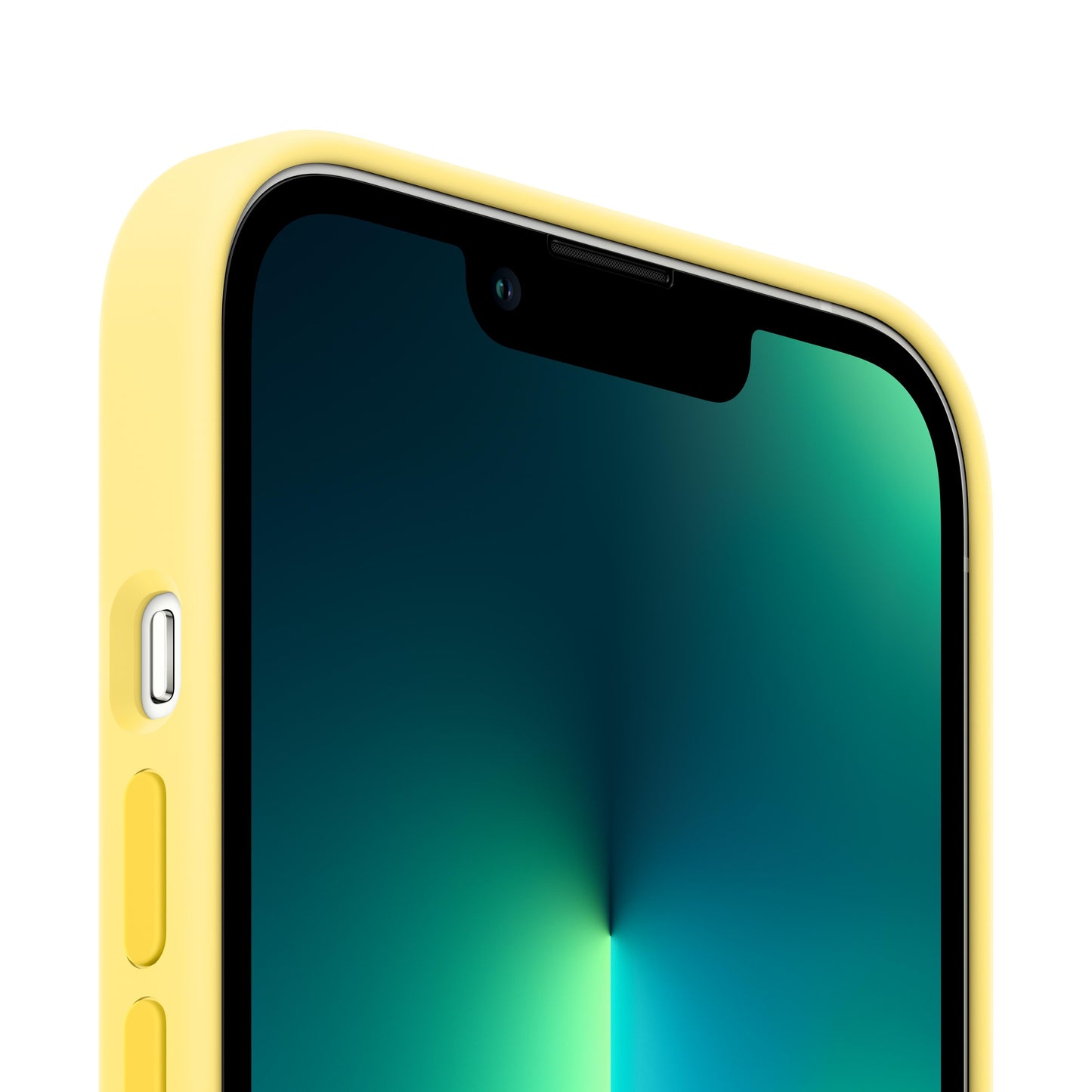 Funda de silicona para iPhone 13 Pro con MagSafe - Lemon Zest