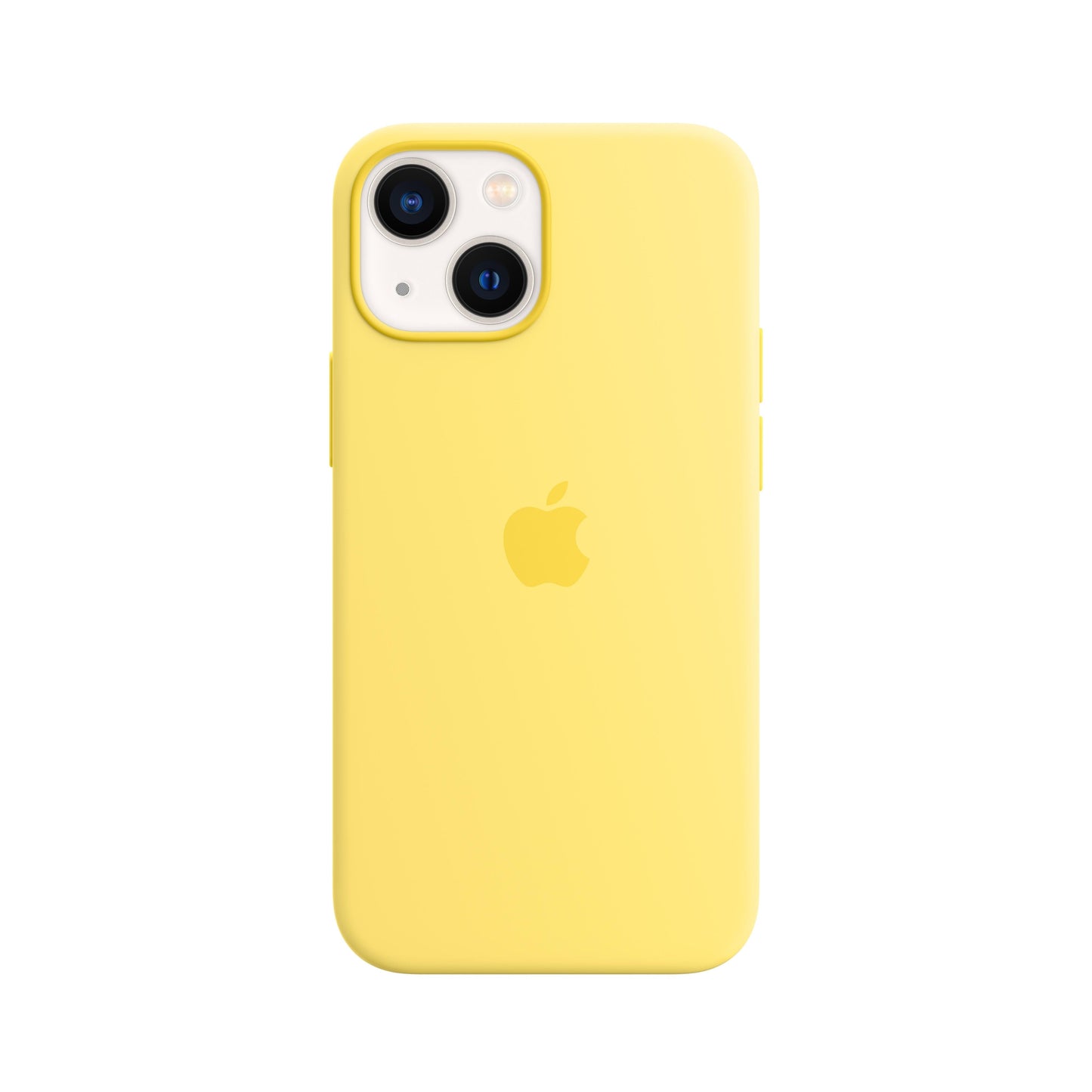 Funda de silicona para iPhone 13 mini con MagSafe - Lemon Zest
