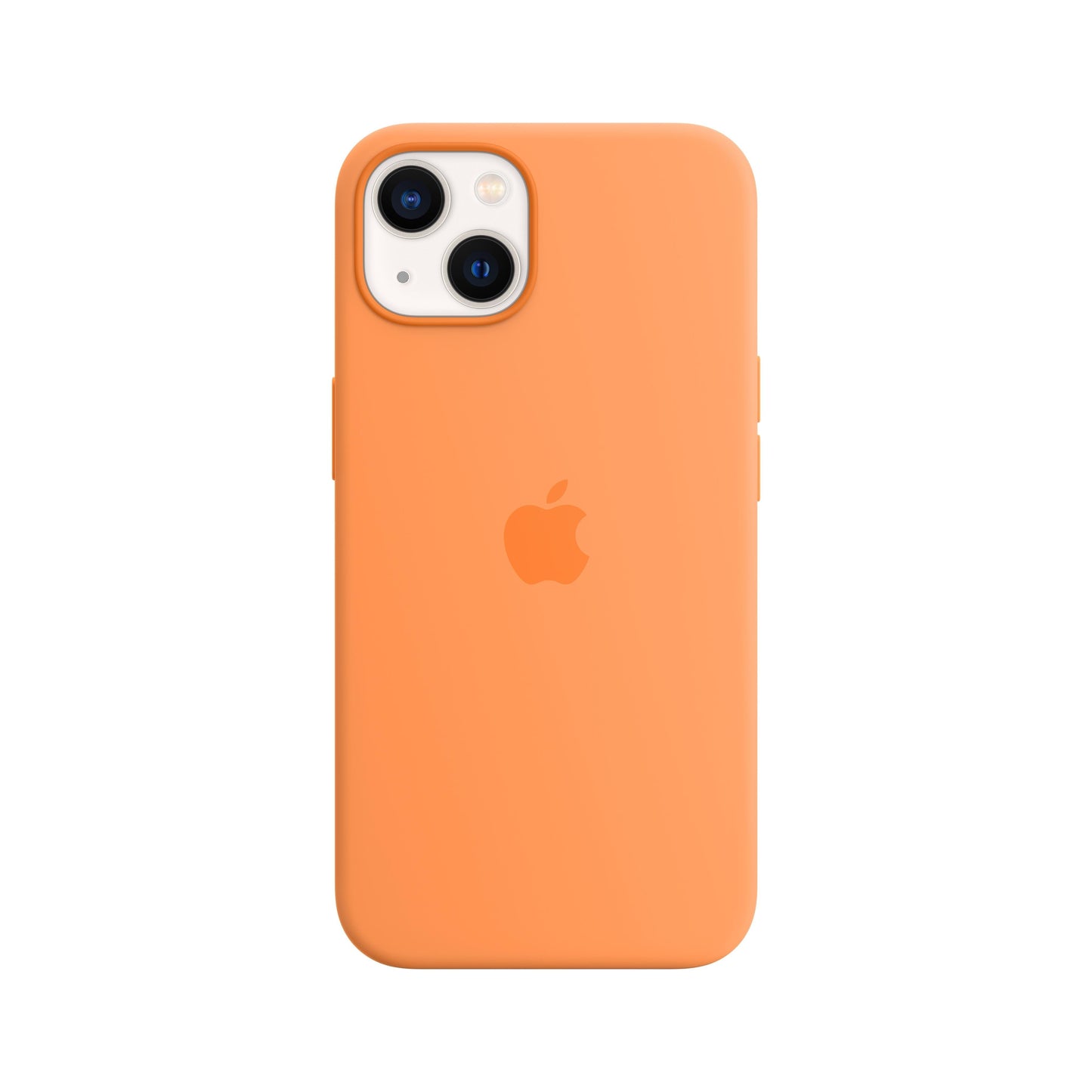 Funda de silicona para iPhone 13 con MagSafe - Marigold