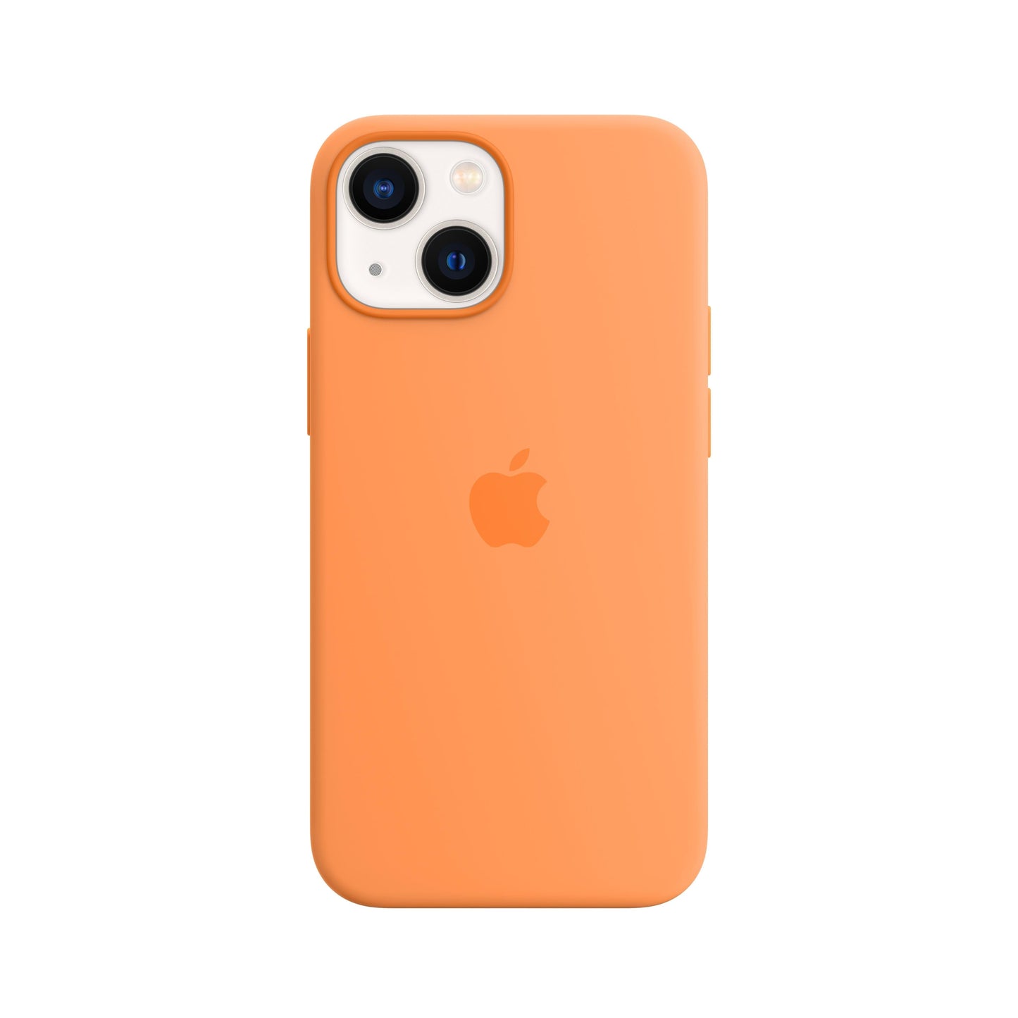 Funda de silicona para iPhone 13 mini con MagSafe - Marigold