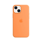 Funda de silicona para iPhone 13 mini con MagSafe - Marigold