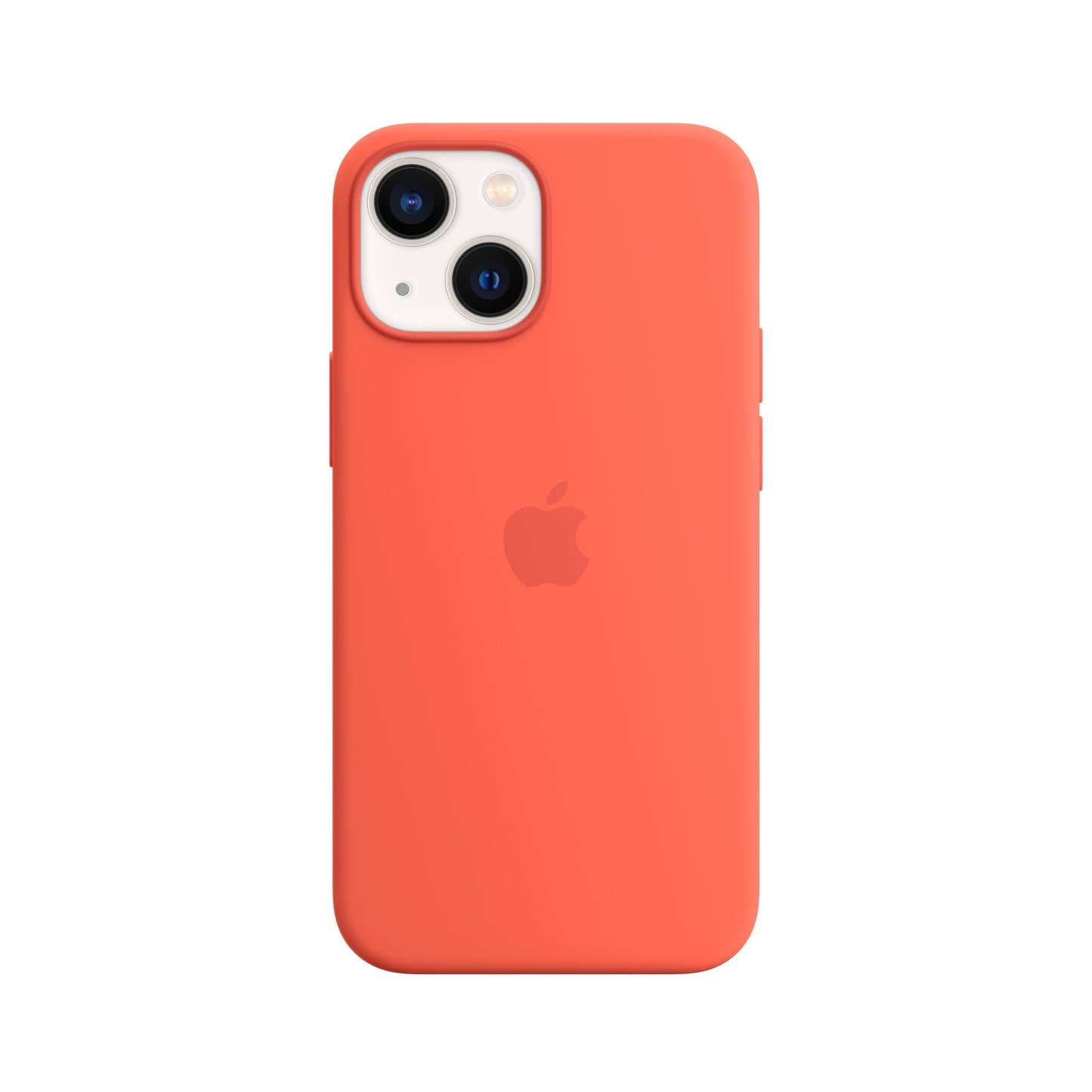 Funda de silicona con MagSafe para iPhone 13 mini - Nectarina