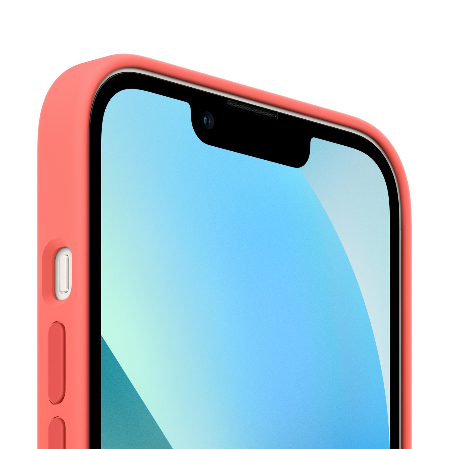 Funda de silicona para iPhone 13 con MagSafe - Pomelo rosa